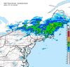 Composite Base Reflectivity image from the Northeastern USA