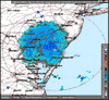 Base Reflectivity image from Dover AFB