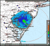 Base Reflectivity image from Dover AFB