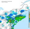 Composite Base Reflectivity image from the Northeastern USA