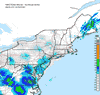 Composite Base Reflectivity image from the Northeastern USA