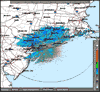 Base Reflectivity image from Upton NY