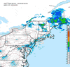 Composite Base Reflectivity image from the Northeastern USA