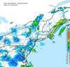 Composite Base Reflectivity image from the Northeastern USA