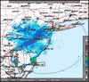 Base Reflectivity image from Fort Dix