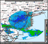 Base Reflectivity image from Fort Dix