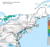 Composite Base Reflectivity image from the Northeastern USA