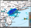 Base Reflectivity image from Fort Dix