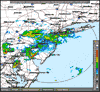 Base Reflectivity image from Fort Dix