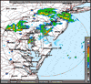 Base Reflectivity image from Dover AFB