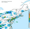 Composite Base Reflectivity image from the Northeastern USA