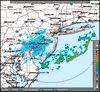 Base Reflectivity image from Fort Dix