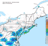 Composite Base Reflectivity image from the Northeastern USA