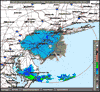 Base Reflectivity image from Fort Dix