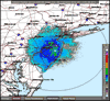 Base Reflectivity image from Fort Dix