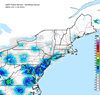 Composite Base Reflectivity image from the Northeastern USA