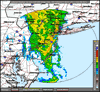 Base Reflectivity image from Fort Dix