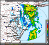 Base Reflectivity image from Dover AFB