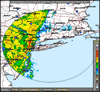 Base Reflectivity image from Upton NY