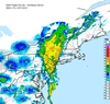 Composite Base Reflectivity image from the Northeastern USA