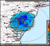 Base Reflectivity image from Dover AFB