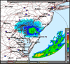 Base Reflectivity image from Dover AFB