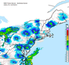 Composite Base Reflectivity image from the Northeastern USA