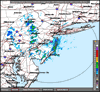 Base Reflectivity image from Fort Dix