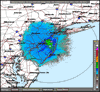 Base Reflectivity image from Fort Dix