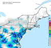 Composite Base Reflectivity image from the Northeastern USA