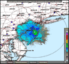 Base Reflectivity image from Fort Dix