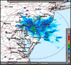 Base Reflectivity image from Dover AFB