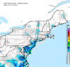 Composite Base Reflectivity image from the Northeastern USA