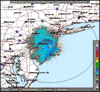 Base Reflectivity image from Fort Dix