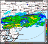 Base Reflectivity image from Fort Dix