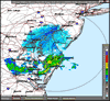 Base Reflectivity image from Dover AFB