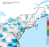 Composite Base Reflectivity image from the Northeastern USA