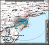 Base Reflectivity image from Fort Dix