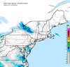 Composite Base Reflectivity image from the Northeastern USA