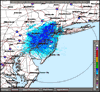 Base Reflectivity image from Fort Dix