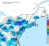 Composite Base Reflectivity image from the Northeastern USA