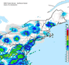 Composite Base Reflectivity image from the Northeastern USA