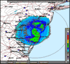 Base Reflectivity image from Dover AFB