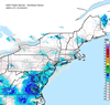 Composite Base Reflectivity image from the Northeastern USA