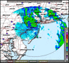 Base Reflectivity image from Fort Dix