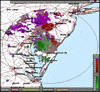 Base Velocity image from Dover AFB