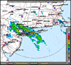 Base Reflectivity image from Upton NY