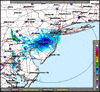 Base Reflectivity image from Fort Dix