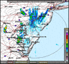 Base Reflectivity image from Dover AFB