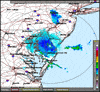 Base Reflectivity image from Dover AFB